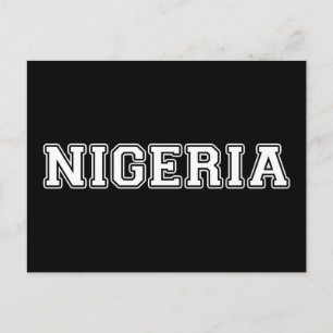 Nigeria Postkarte