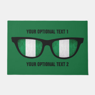 Nigeria schattiert kundenspezifische Türmatten Fußmatte