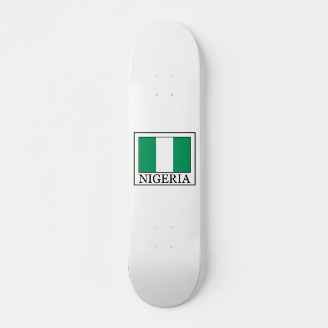 Nigeria Skateboard (Vorne)