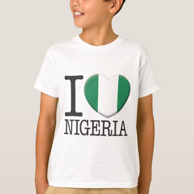 Nigeria T-Shirt (Vorderseite)