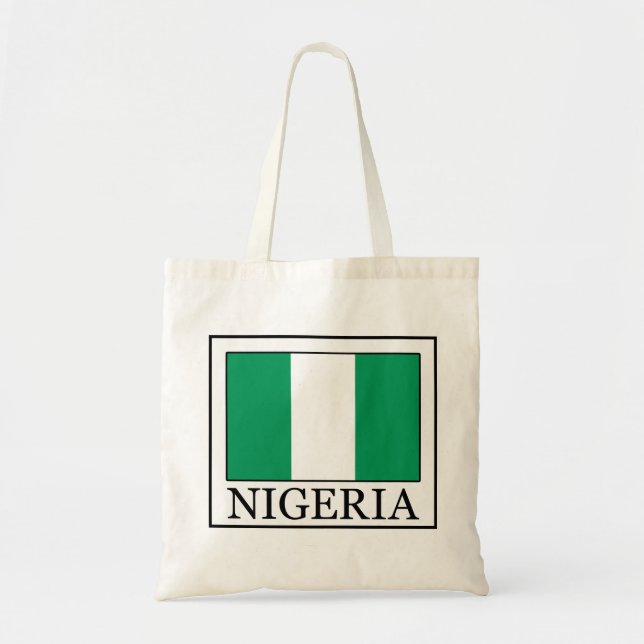 Nigeria-Tasche Tragetasche (Vorne)