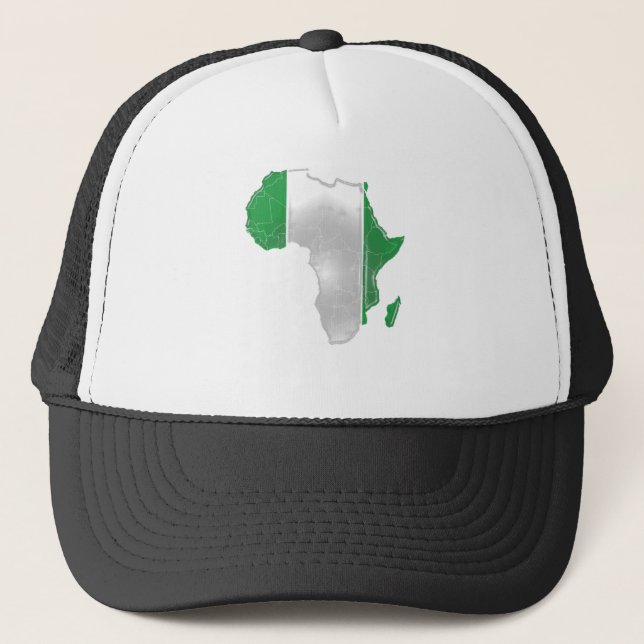 Nigeria Truckerkappe (Vorderseite)