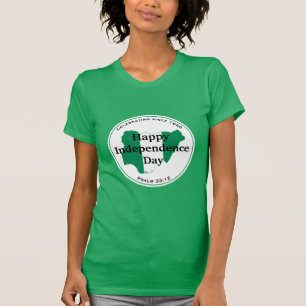 NIGERIA - UNABHÄNGIGKEIT - nigerianische Flagge T-Shirt