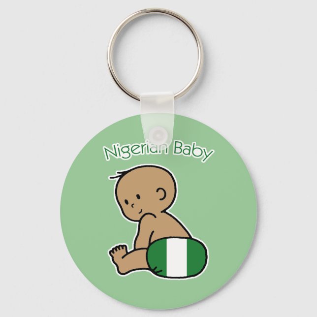 Nigerian Baby Schlüsselanhänger (Vorderseite)