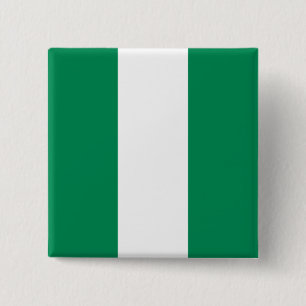 Nigerian Flag Button