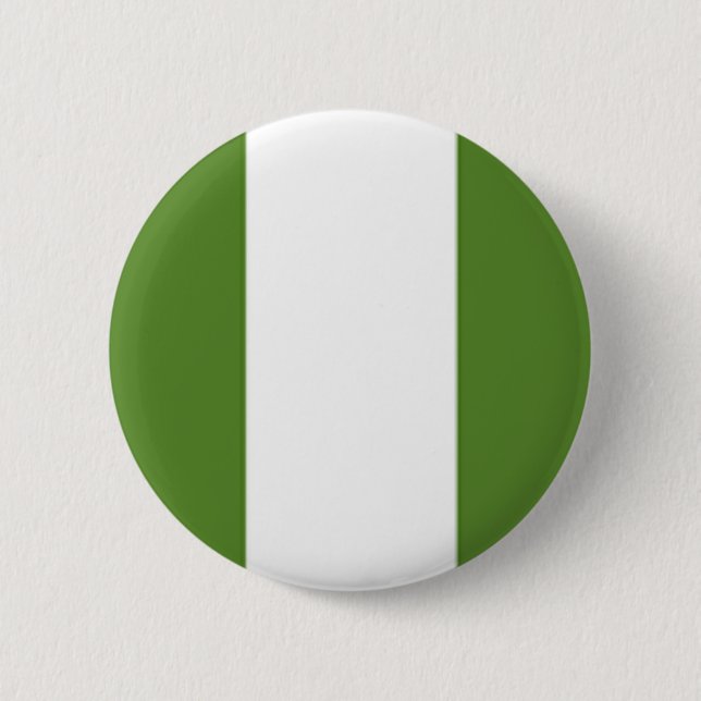 Nigerian Flag Button (Vorderseite)