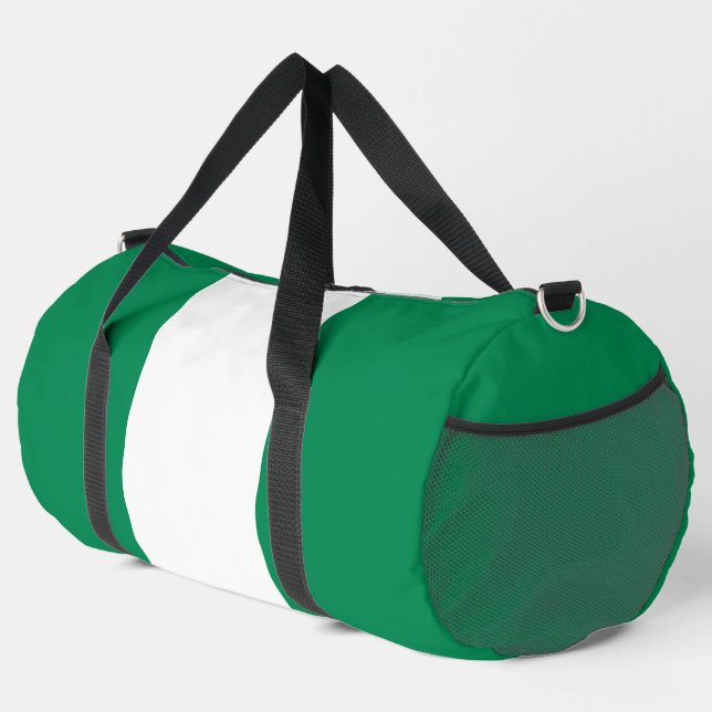 Nigerian Flag Duffle Bag (Rechte Ecke)
