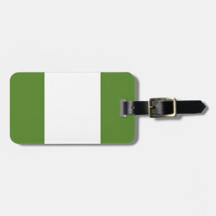 Nigerian Flag Gepäckanhänger