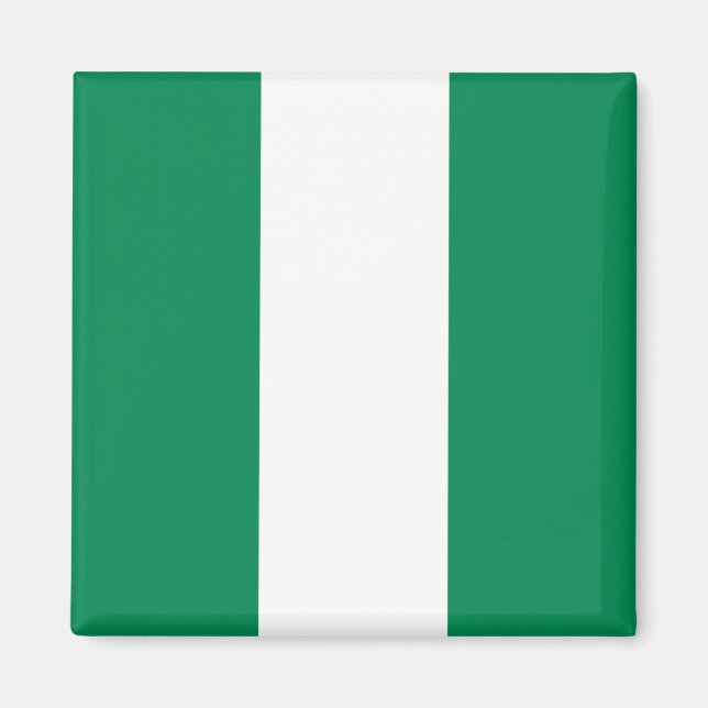 Nigerian Flag Magnet (Vorne)