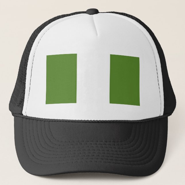 Nigerian Flag Truckerkappe (Vorderseite)