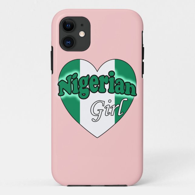 Nigerian Girl Case-Mate iPhone Hülle (Rückseite)