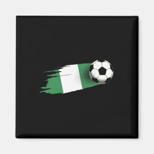 Nigerianische Flagge Top Für Männer Frauen Kinder Magnet
