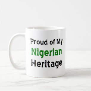 nigerianische Kaffeekaffee-Tasse Kaffeetasse