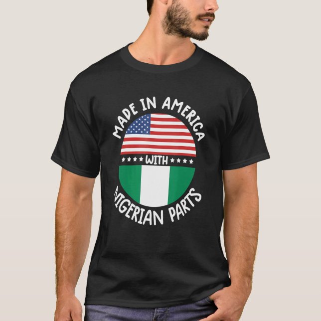 nigerianische Männer Nigeria Flagge Frauen nigeria T-Shirt (Vorderseite)