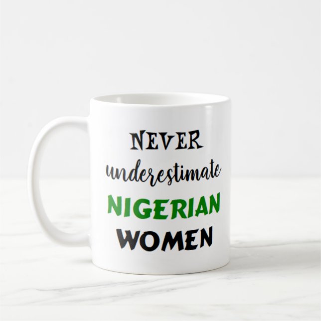 nigerianische Tasse (Links)