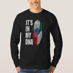 Nigerianische und tschechische DNA-Kennzeichnung " T-Shirt