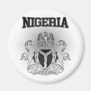 Nigerianische Wappen Magnet