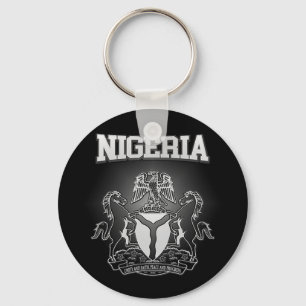 Nigerianische Wappen Schlüsselanhänger