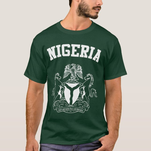 Nigerianische Wappen T-Shirt (Vorderseite)