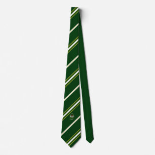 Nigerische Streifenflagge Krawatte