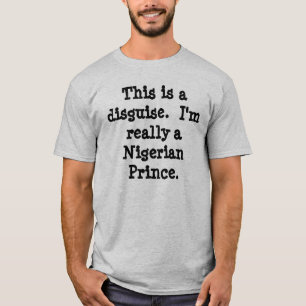 Nigerischer Prinz Costume T-Shirt