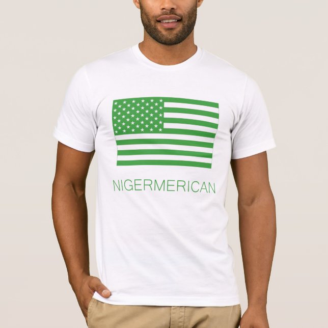 Nigermerican T-Shirt (Vorderseite)
