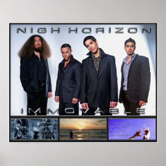 Nigh Horizon | Unbewegliches Gedenkplakat Poster