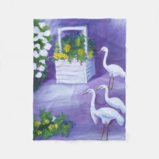 Night at the Well. Fleecedecke