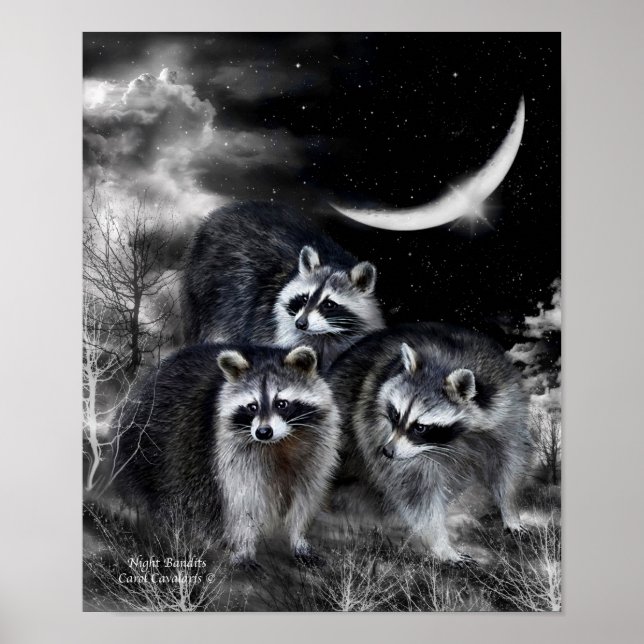 Night Bandits Art Poster/Print Poster (Vorne)