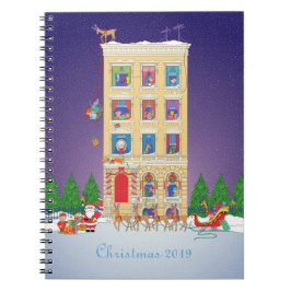 Night Before Christmas Organizer Notebook Notizblock