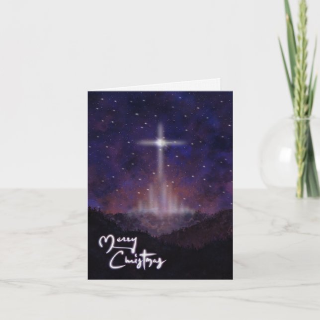 Night Before Chrstmas Card 4x6 Karte (Vorderseite)