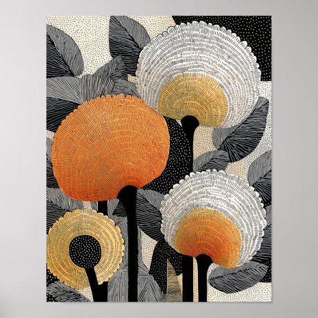 Night Bloom #10 - 4x5 Digitaler Download Poster (Vorne)