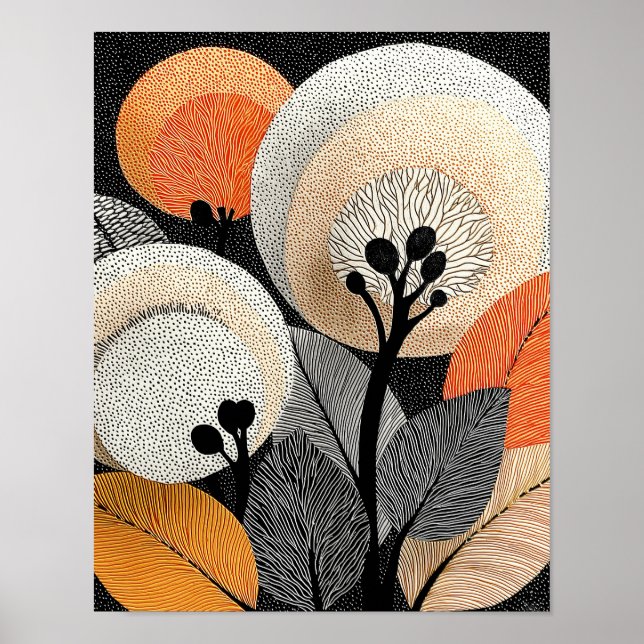 Night Bloom #1 - 4x5 Digitaler Download Poster (Vorne)