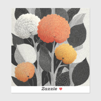 Night Bloom on the Red Planet #5 Aufkleber