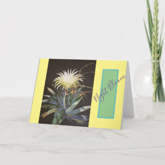 "Night Bloom" von Bruce Tunis Karte