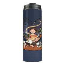 Night Creator Cozy Heart Window Art