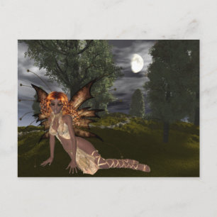 Night Fairy Design 1 - Fantasy Fee Postkarten