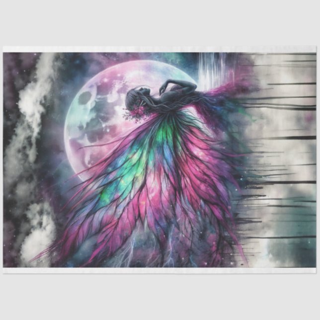 Night Fairy Seidenpapier (Vorderseite)