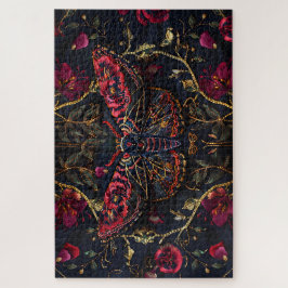 Night Garden Moth Jigsaw Puzzle