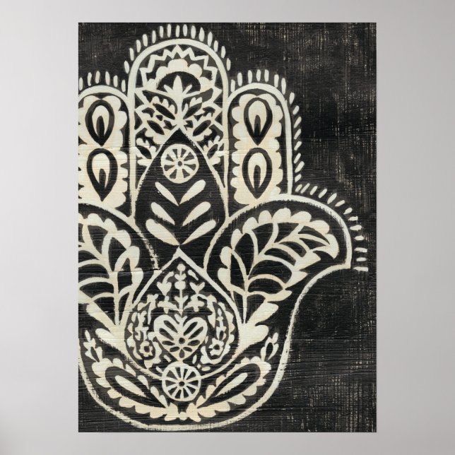Night Hamsa Poster (Vorne)
