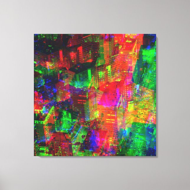 Night Hawks - Nachtfalken  Leinwanddruck (Vorderseite)