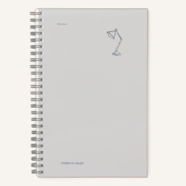 Night Lamp-Midnight Cartographer  Notizbuch