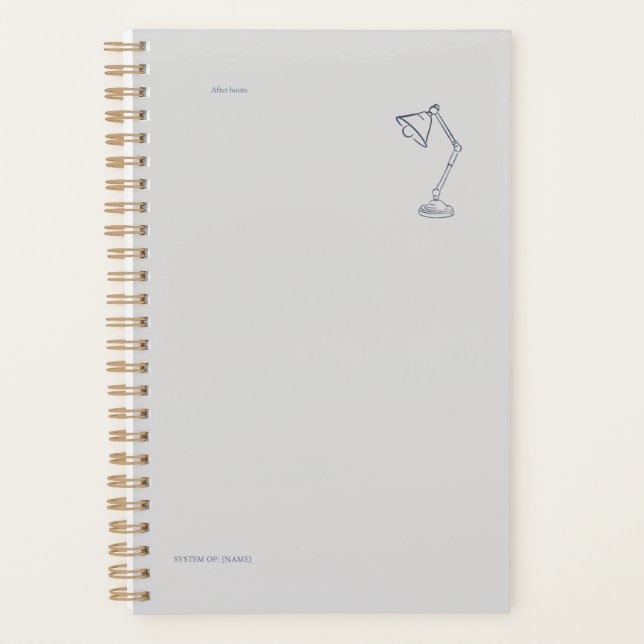 Night Lamp-Midnight Cartographer  Planer (Vorderseite)