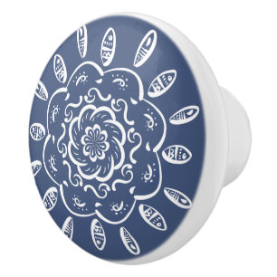 Night Mandala Keramikknauf