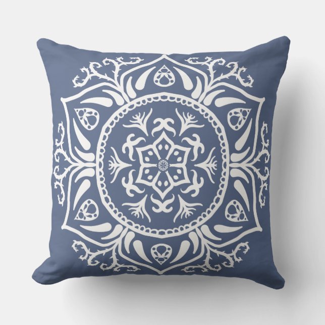 Night Mandala Kissen (Vorderseite)