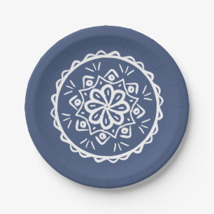 Night Mandala Pappteller