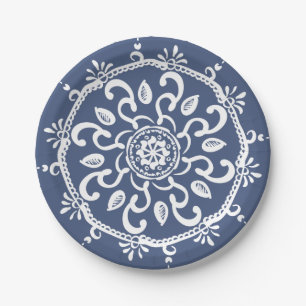Night Mandala Pappteller