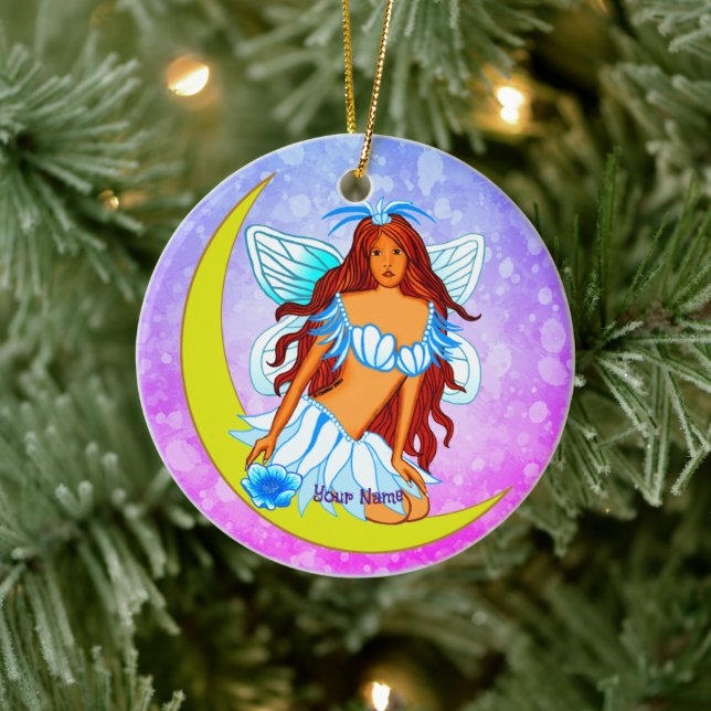 Night Moon Dream Fairy Ornament (Baum)