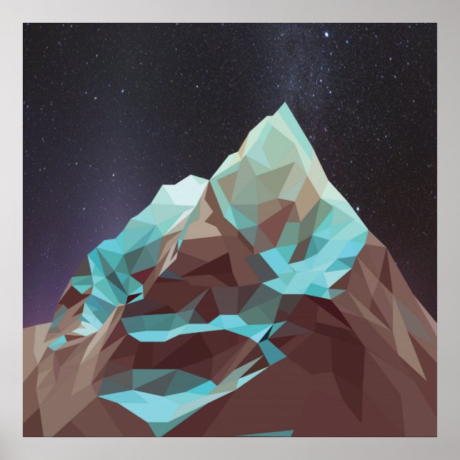 Night Mountains Nr. 2.jpg Poster (Vorne)