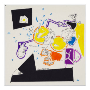 Night & Nickerchen Zeichnungen 9 von Pascale Baud Poster